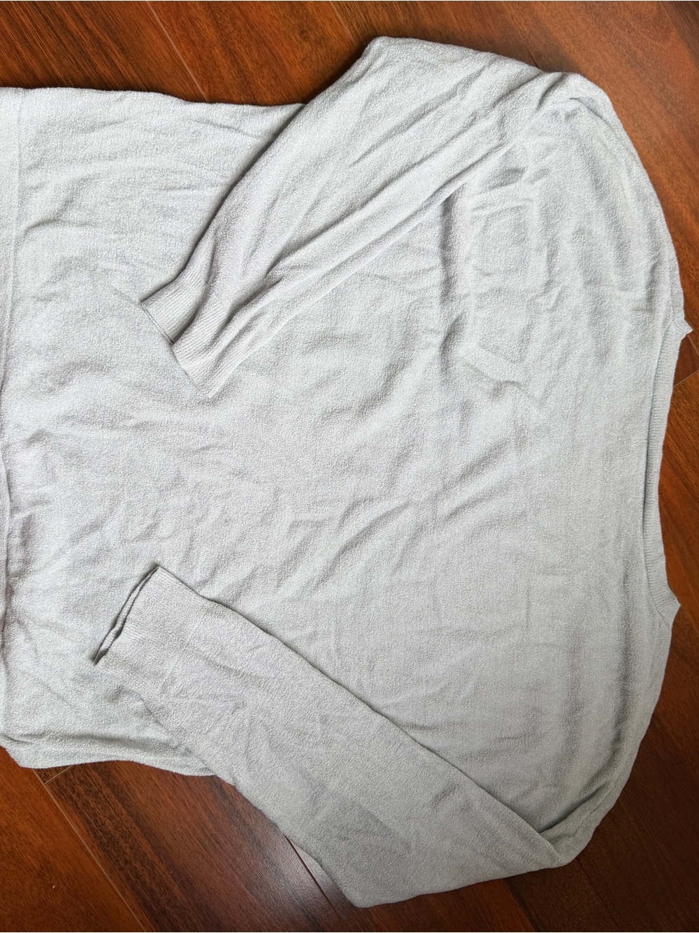 Barefoot Dreams lounge Crewneck Sweater in Light Seafoam Green - Picture 4 of 7